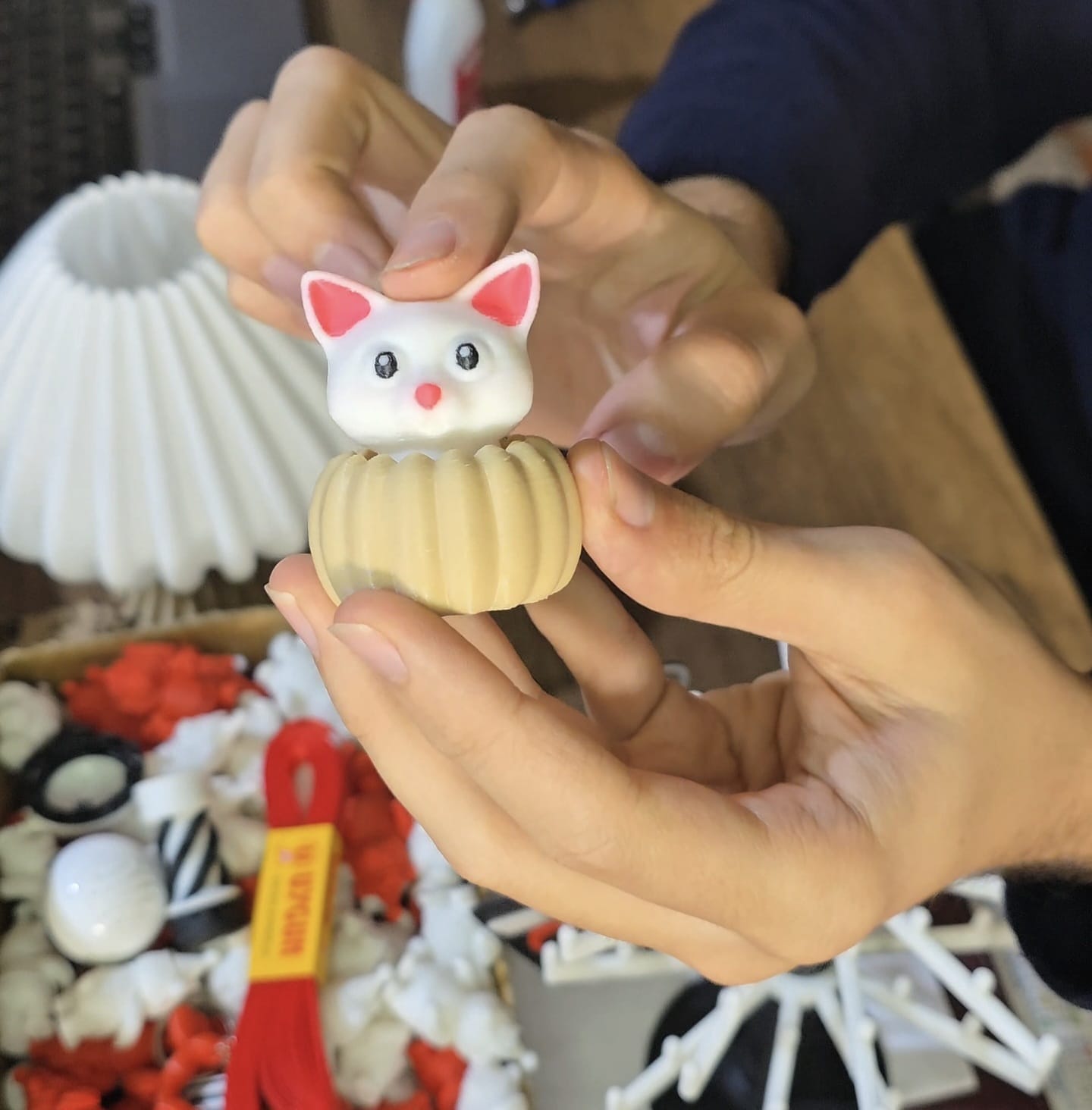Sürpriz Kedi Clicker: Stres Atan 3D Fidget Oyuncak